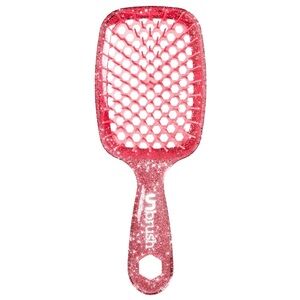 2/$40 NWT UNbrush Detangling Hair Brush Glitter Collection in Ruby